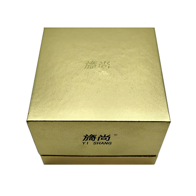 Free Sample Custom Luxury Personalized Cardboard Gold Gift Jars Cosmetic Packaging Boxes for Skincare
