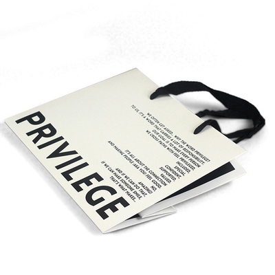 Small Product Gift Shopping Paper Bag With Handle And Personalized Logo