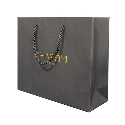 Hot Stamping Paper Gift Bags Clothing Shoes Gift Packaging Bag For Retail Store