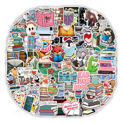Waterproof Adhesive Sticker Label For Animal Pack Decorative Cartoon Printing