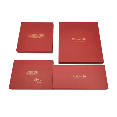 Paperboard Liner Type Skincare Gift Packaging Box For Cosmetics And Makeup Tools