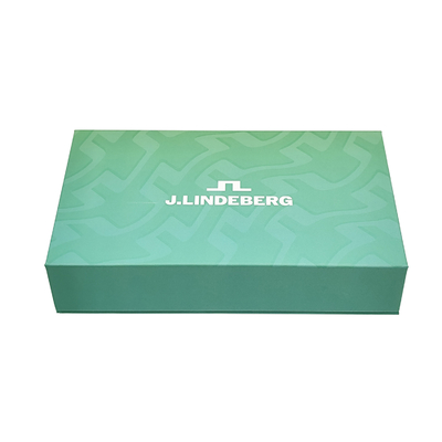Color Printing Rigid Flip Cover Gift Box With Tissue Paper Skincare Packaging Boxes