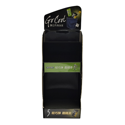 Advertising Carton Counter Display Box Cardboard Counter Table Top Display Stand