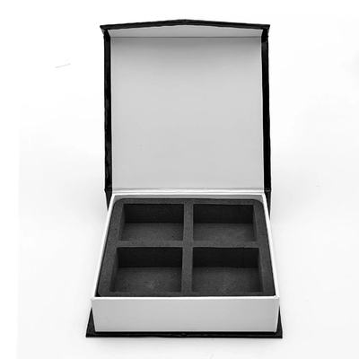 Flip-top Gift Packaging Case Velvet Necklace Ring Boxes Popular Custom Pink Black Red Soft Flannel Jewelry Box