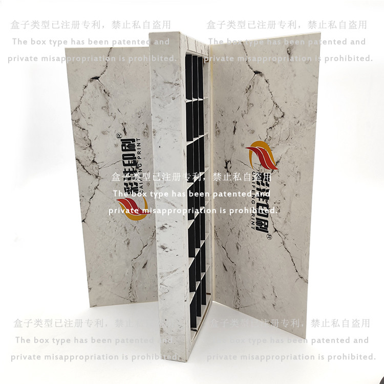 56 Hole Slots Rigid Gift Box Chocolate Candy Cookie Custom Gift Packaging Box