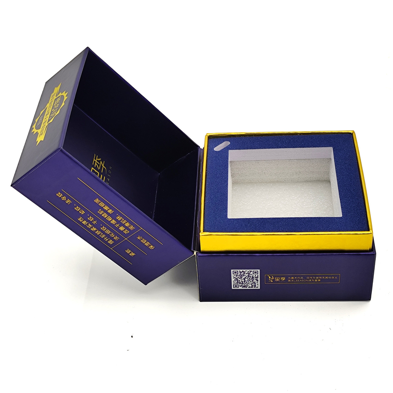 Free Sample Custom Mini Travel Perfume Glass Boxes Perfume Vials Bottle Cosmetic Flip Packaging Rigid Boxes with Tray