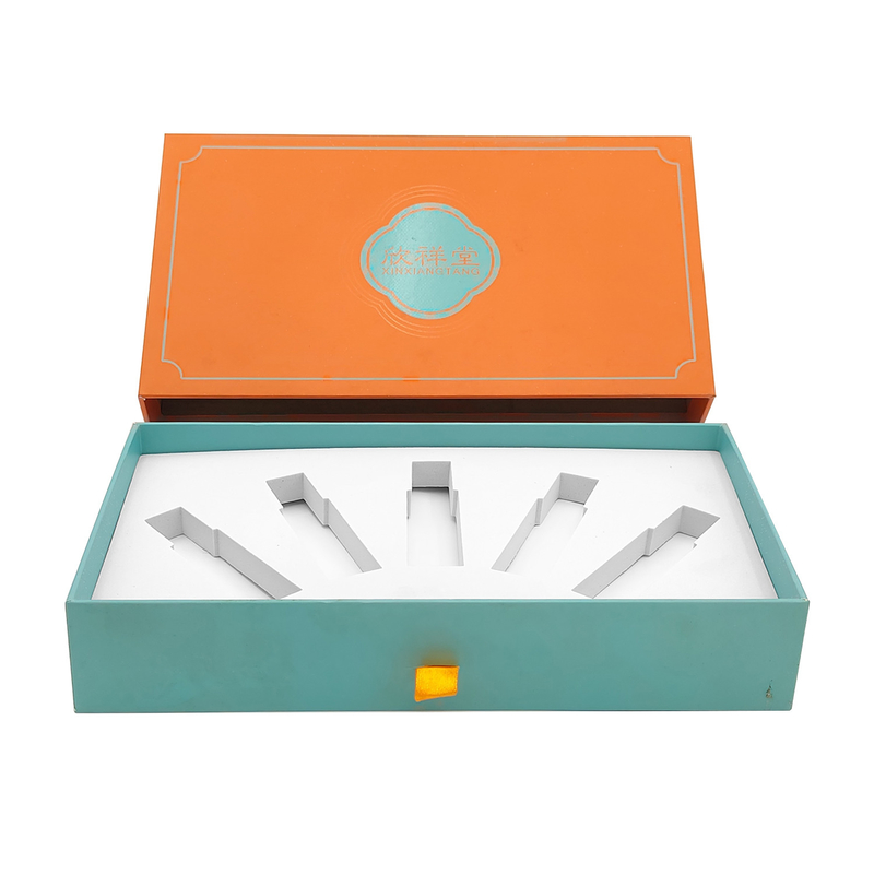 Custom Luxury Paper Packaging Box For Functional Beverage Ginseng Liquid