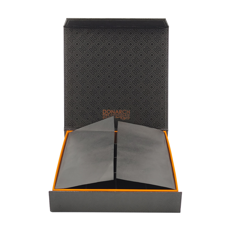 Eco Friendly Paper Chocolate Box Candy Flip Top Boxes With Magnetic Closure
