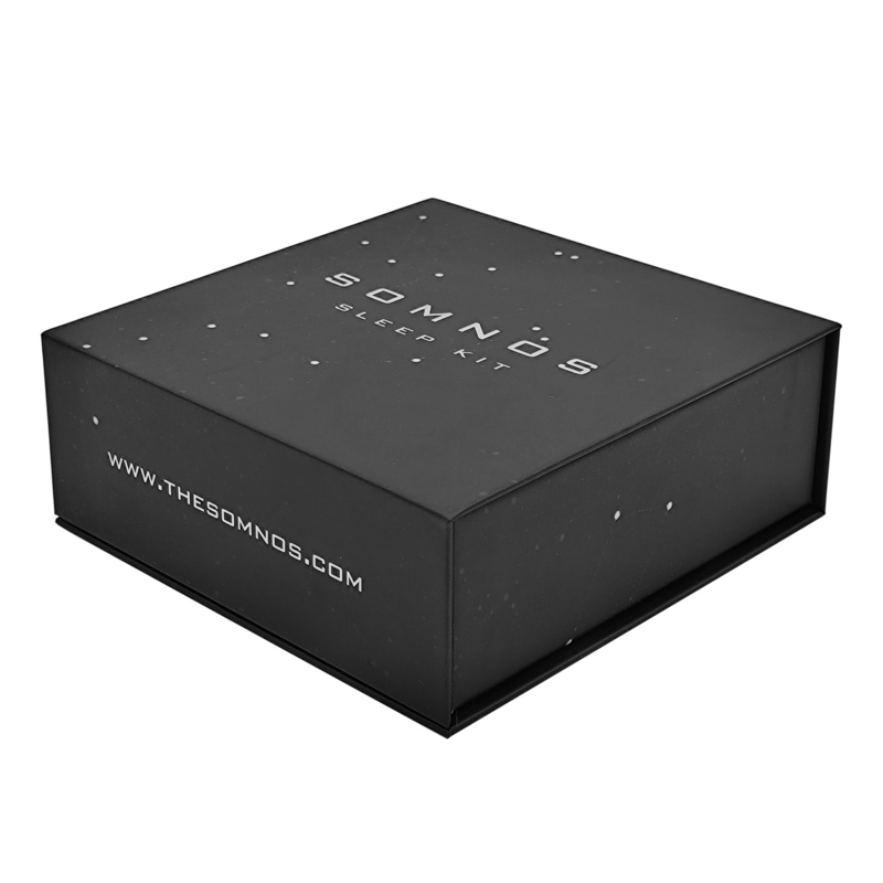 Custom luxury flip top magnetic closure gift box black paper cardboard packaging box with foam insert