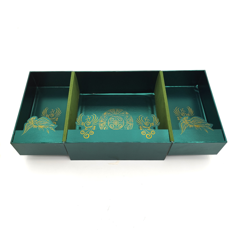 Double Door Paperboard Cosmetic Packaging Box Perfume Glass Bottle Packaging Box