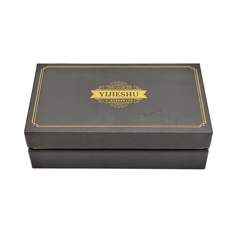 Eco Friendly 2 pcs Soap Packaging Gift Box Custom Logo Soap Packaging Paper Box Handmade Soap Box