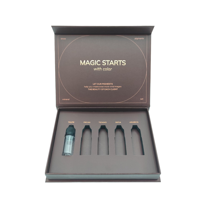 Luxury Elegant Handmade Paper Box Make Up Set Maquillages Skincare Gift Box Packaging Custom Boxes With Logo Packaging