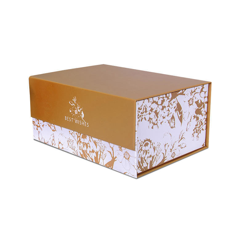 Cardboard Paper Folding Paper Box Packing Recyclable Folding Magnetic Gift Box