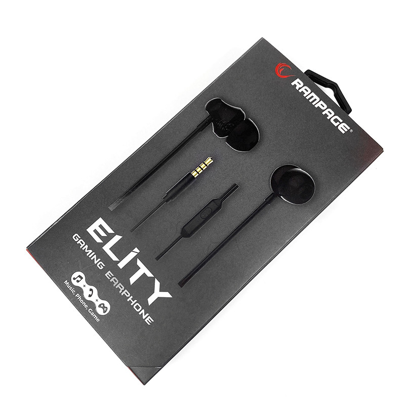 Art Paper Wireless Headset Airpods Packaging Box With Glossy Lamination Packaging