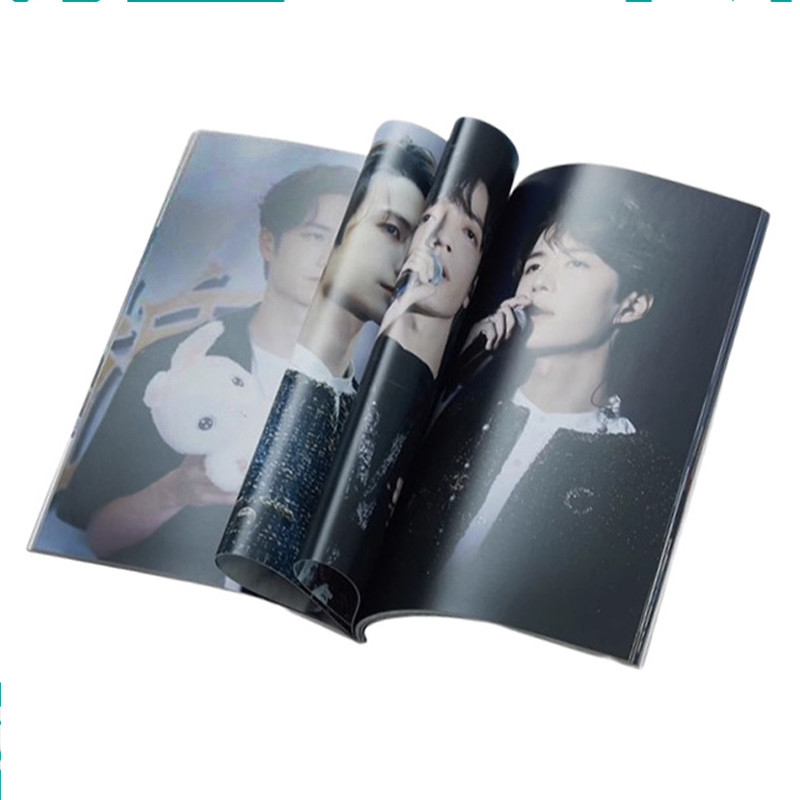 Glossy Lamination Custom Brochure Printing Coated Recycled Paper Brochure Printing
