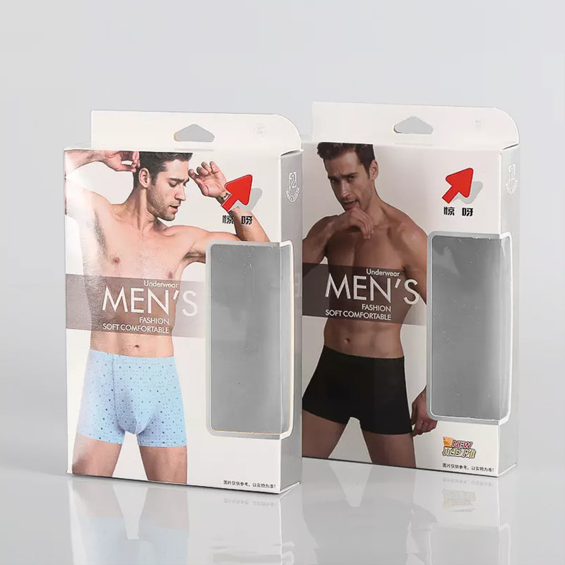 365nm 385nm 395nm 405nm Paperboard Custom Size Accepted for Men's Underwear Packaging