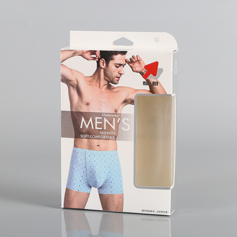 365nm 385nm 395nm 405nm Paperboard Custom Size Accepted for Men's Underwear Packaging