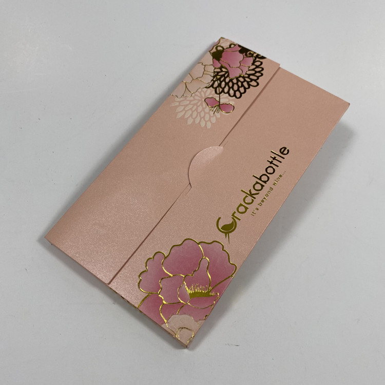 350g Paper Paperboard Custom Red Packet Handmade Red Envelope For Gift Presentation
