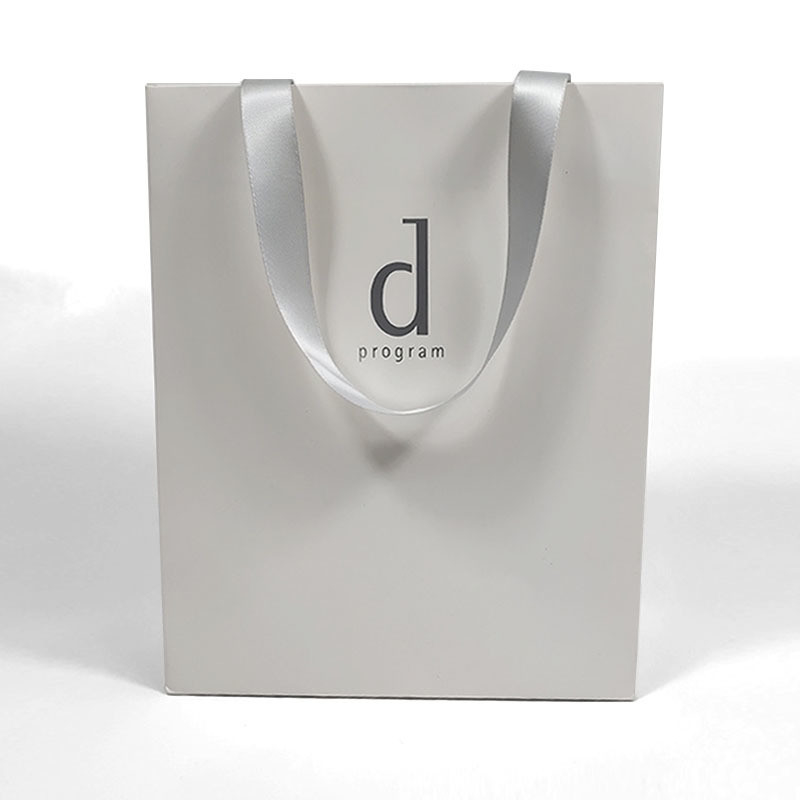Offset Printing Patch Handle Paper Bag for Durable and Recyclable Custom Shopping