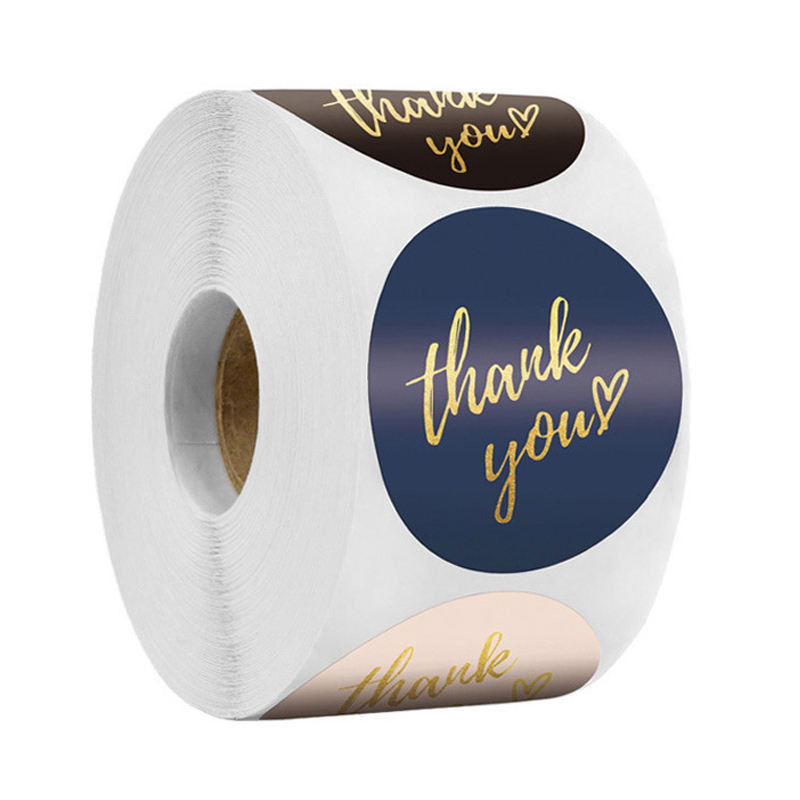 PVC Vinyl Die Cut Sticker Recycled Paper Adhesive Custom Envelope Stickers