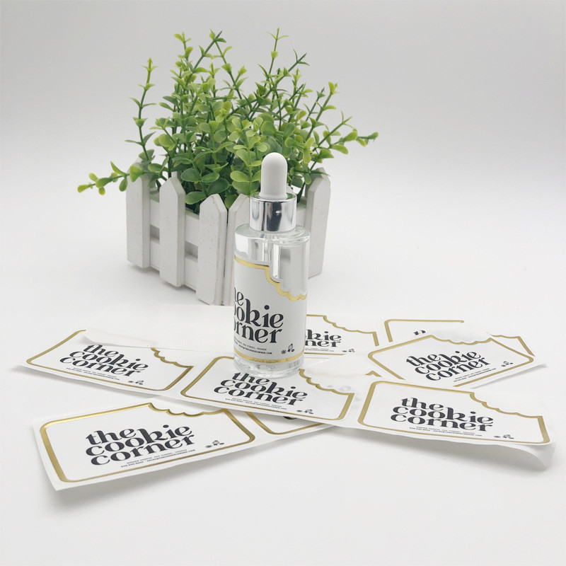 Customized Vinyl PVC Adhesive Label Sticker Waterproof For Label Packaging