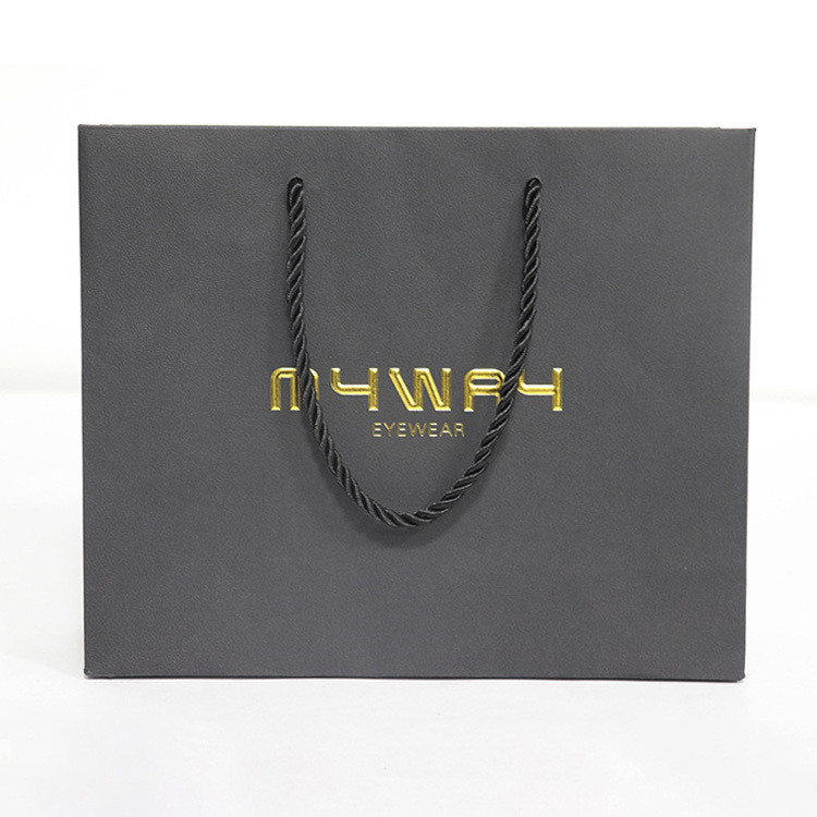 Hot Stamping Paper Gift Bags Clothing Shoes Gift Packaging Bag For Retail Store