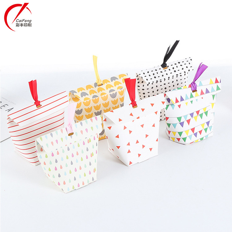 Embossing Printing Handling Custom Gram Folding Wedding Sweet Candy Packaging Carton