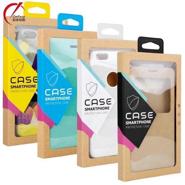 CMYK Electronics Packaging Box Paper Mobile Phone Case Packaging Box