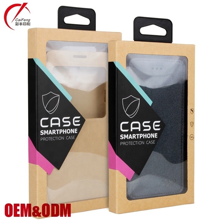 CMYK Electronics Packaging Box Paper Mobile Phone Case Packaging Box