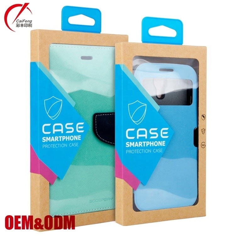 CMYK Electronics Packaging Box Paper Mobile Phone Case Packaging Box