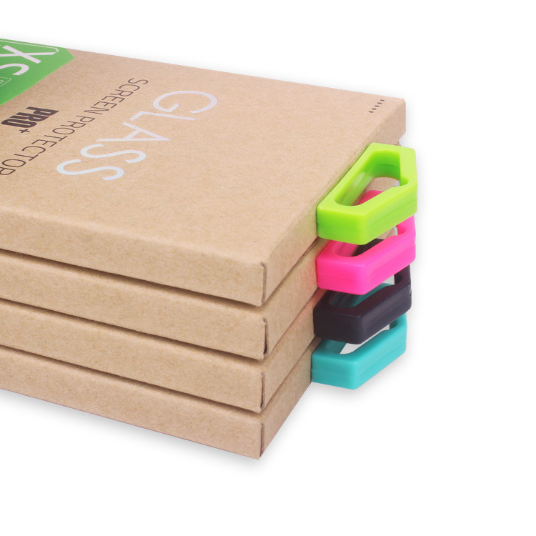 Varnishing Art Paper Tempered Glass Packing Box for Custom Retail Screen Protector Package