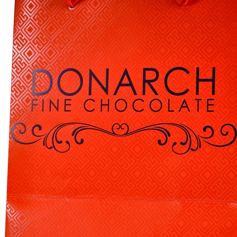 Eco Friendly Color Recyclable Paper Shopping Bags With Handles Offset Printing