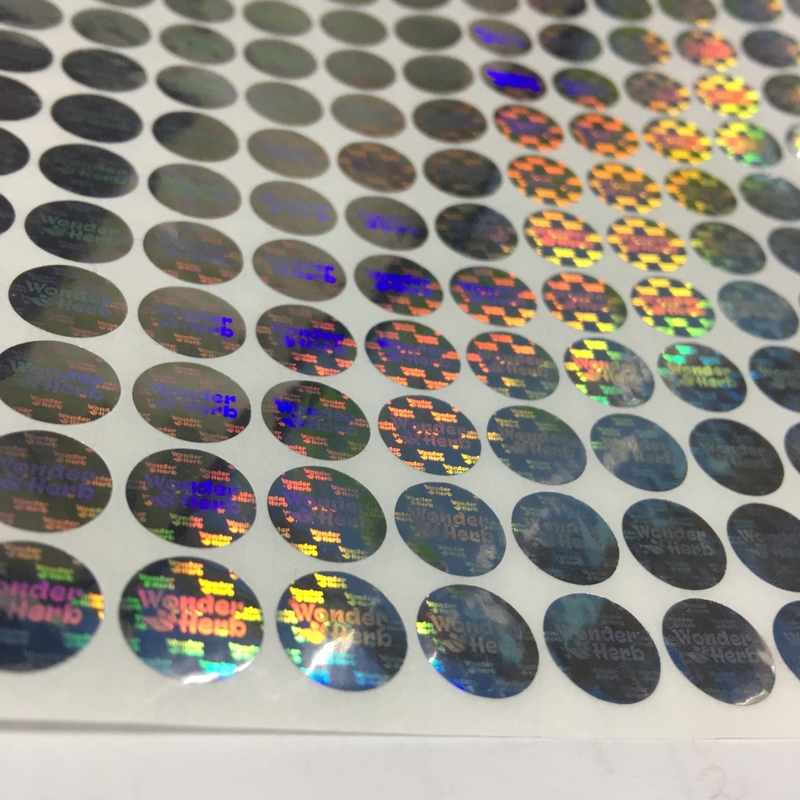 Printable Hologram Adhesive Sticker Label Waterproof Laser Sticker Paper For Packaging