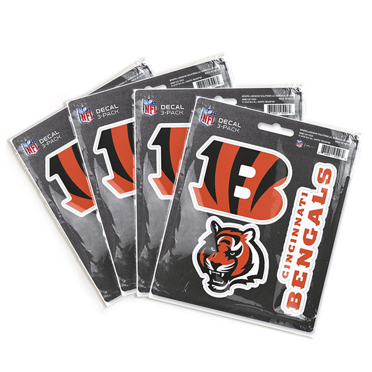 Die Cut Logo Vinyl Self Adhesive Sticker Label For Business Shopping Custom Order
