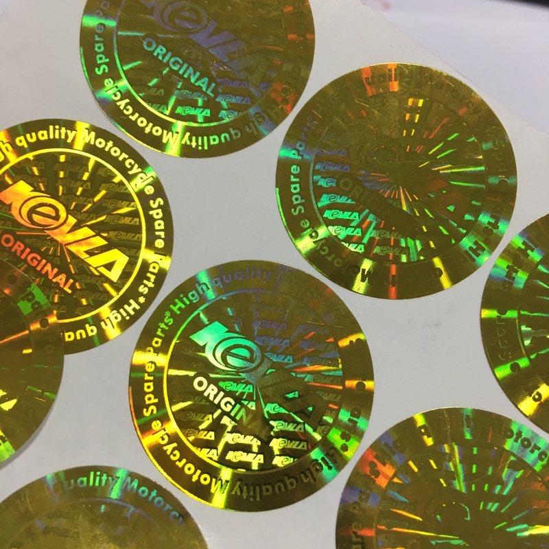 Printable Hologram Adhesive Sticker Label Waterproof Laser Sticker Paper For Packaging
