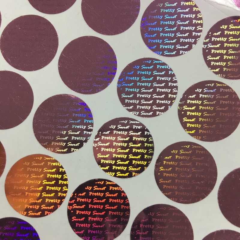 Printable Hologram Adhesive Sticker Label Waterproof Laser Sticker Paper For Packaging