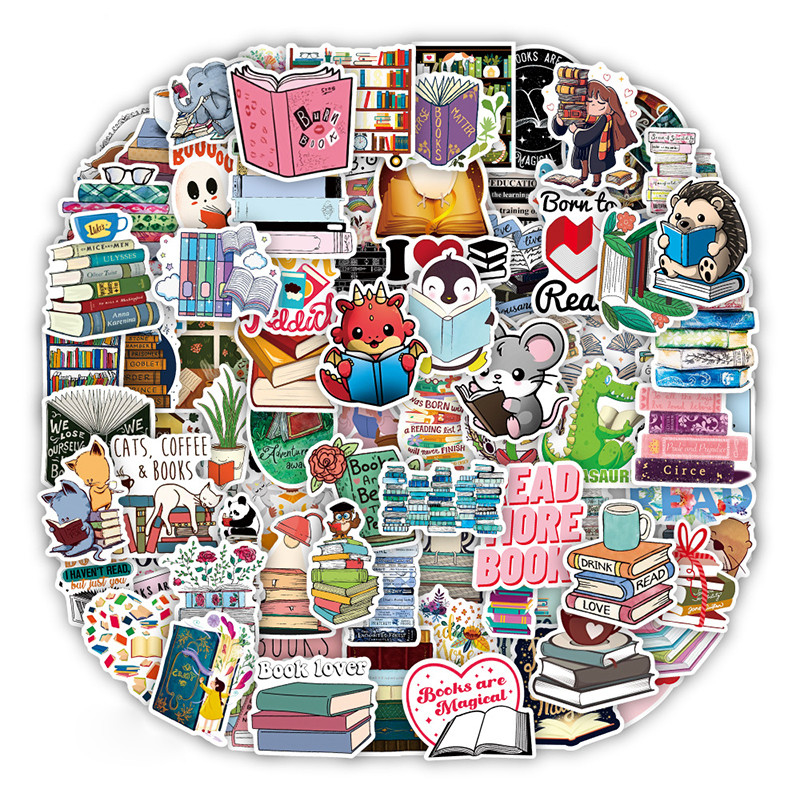 Waterproof Adhesive Sticker Label For Animal Pack Decorative Cartoon Printing