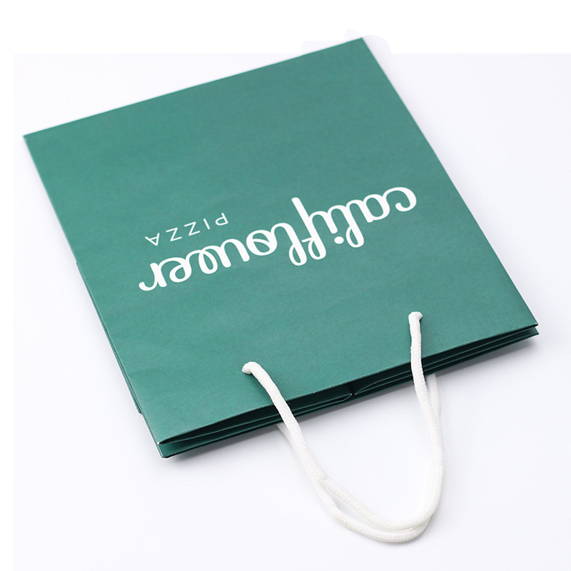 Durable And Stylish Cardboard Paper Shopping Bags Offset Printing Ins Style