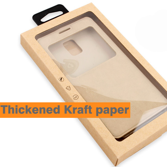 CMYK Electronics Packaging Box Mobile Phone Case Box Packaging With PVC Insert