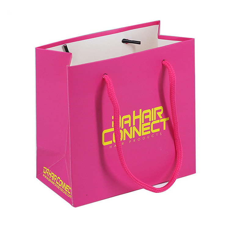 OEM Kraft Shopping Paper Bags For Clothing And Shoes Gift Handbags