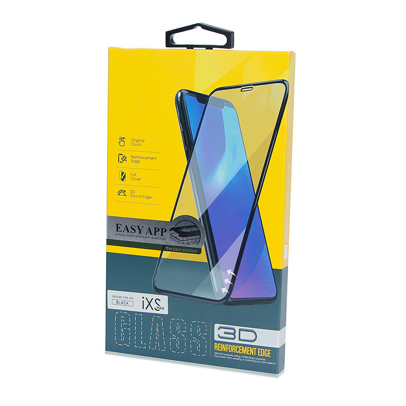 Luxury Paper Electronics Packaging Box Phone Screen Protector Packaging Box