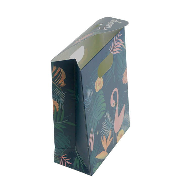Modern Die Cut Paper Gift Bags For Perfume Clothing Jewelry Packaging