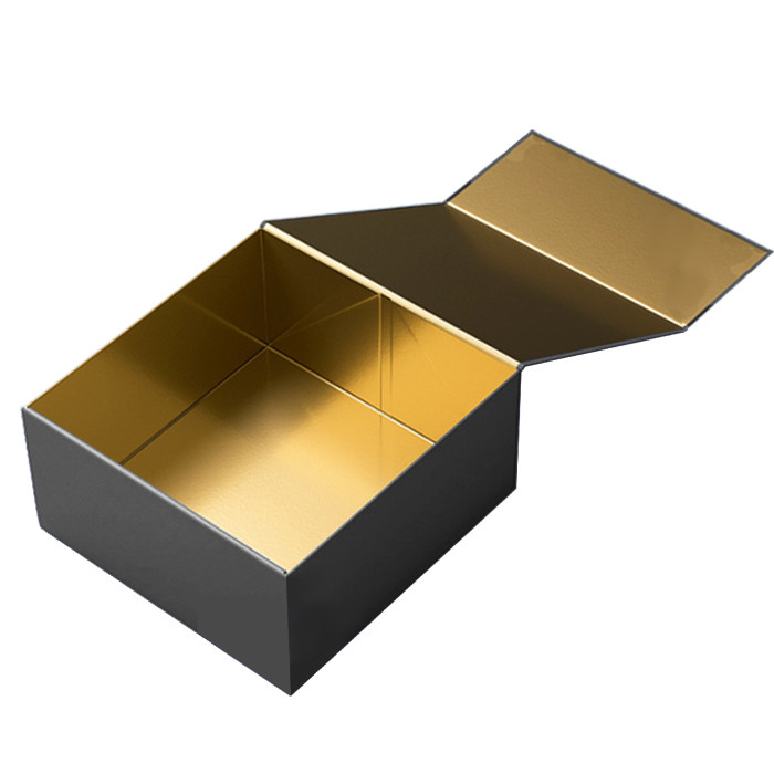 CMYK Color Rigid Folding Paper Box Packaging Luxury Custom Magnetic Gift Boxes