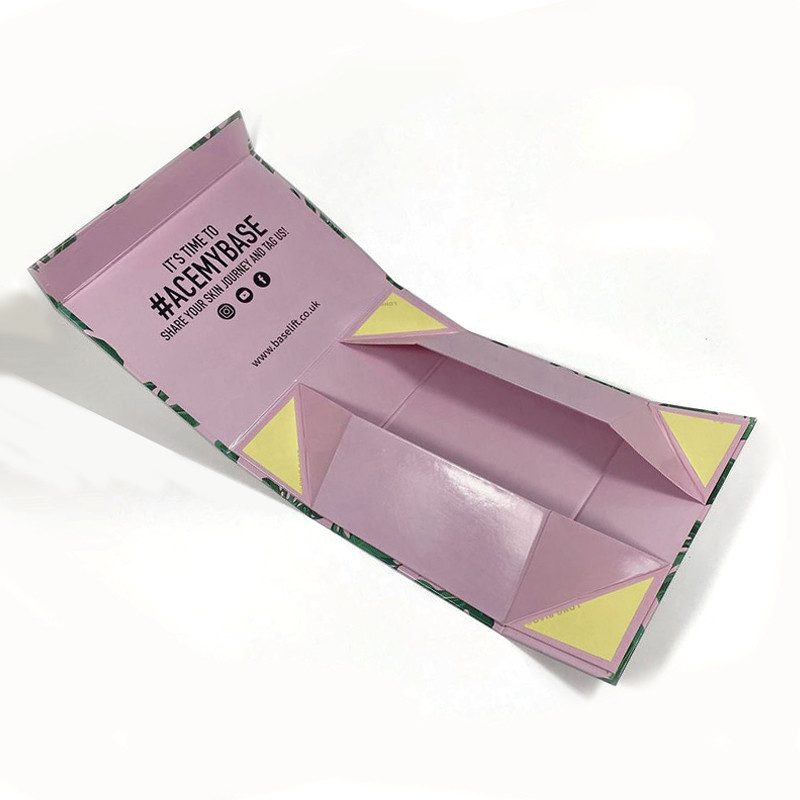 Cardboard Folding Paper Box Recycled Magnetic Rigid Gift Box For Clothing Shoe