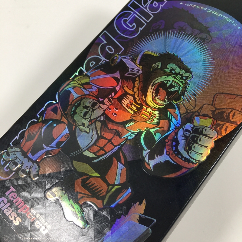 Custom Glass Screen Protector Packaging Box Mobile Tempered Glass Packing Box