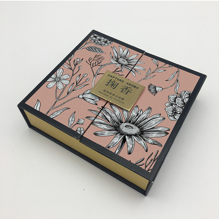 Custom Size Accepted Perfume Packaging Box Rigid Paper Box for 30 50ml 100ml Bottles