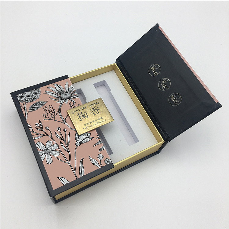 Custom Size Accepted Perfume Packaging Box Rigid Paper Box for 30 50ml 100ml Bottles
