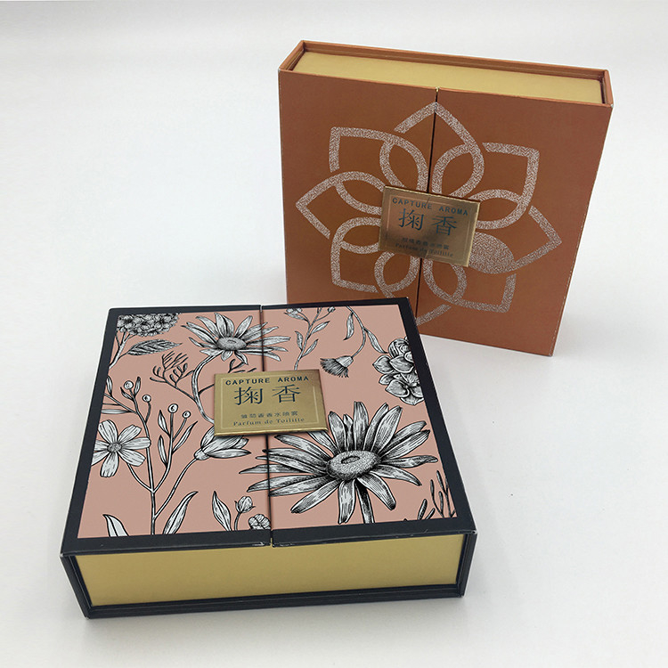 Custom Size Accepted Perfume Packaging Box Rigid Paper Box for 30 50ml 100ml Bottles