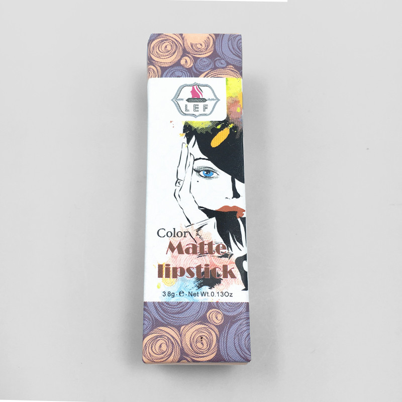 Facial Cleanser Lipstick Tube Packaging Box Cosmetic Paper Lip Gloss Box Packaging