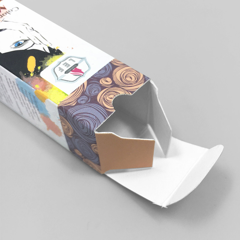 Facial Cleanser Lipstick Tube Packaging Box Cosmetic Paper Lip Gloss Box Packaging